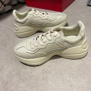 Inspired rhyton women’s leather Sneakers Size 37